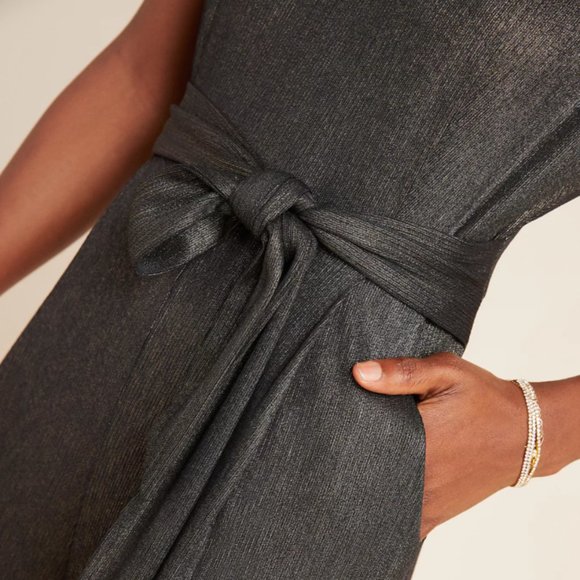 NEW! Pandita Metallic Jumpsuit Anthropologie - Picture 5 of 15